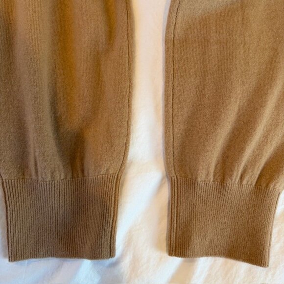 NAADAM Signature 100% Cashmere 2-Pc Lounge Set Camel Tan Large - Picture 14 of 15